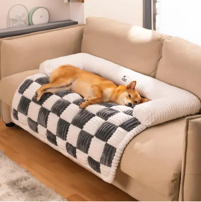 ZenPaw™ WarmHaven Plush Pet Bed