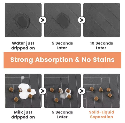 ZenPaw™ DineGuard Pet Feeding Placemat