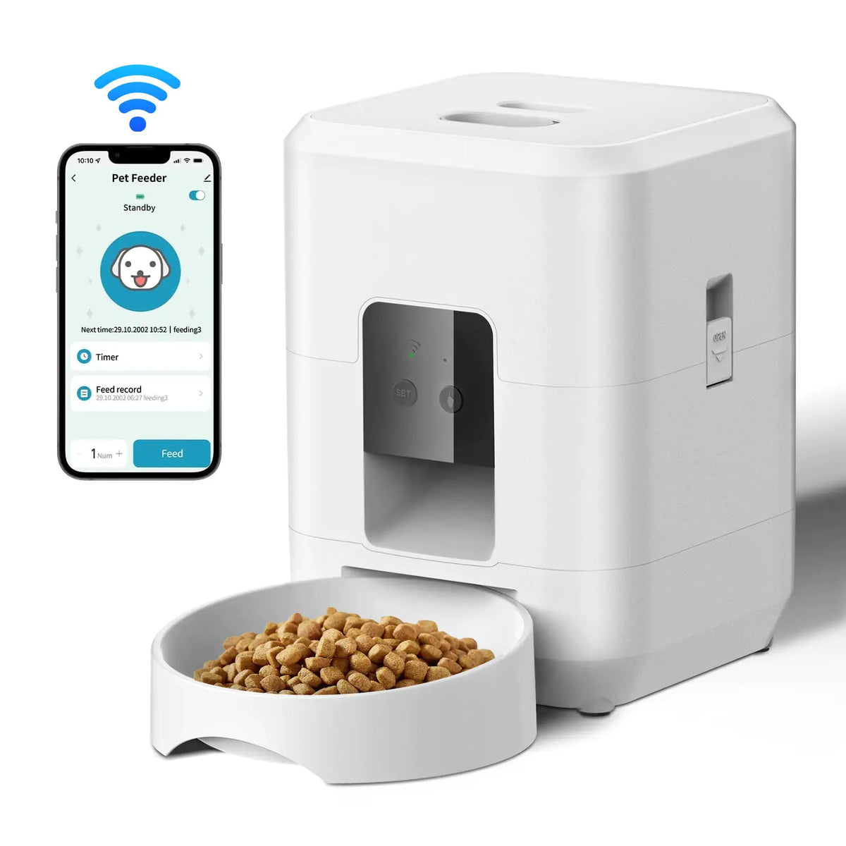 ZenPaw™ SmartServe Automatic Pet Feeder