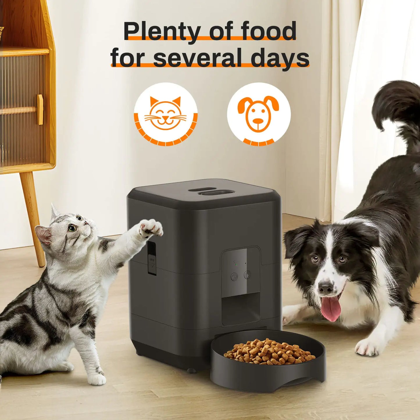 ZenPaw™ SmartServe Automatic Pet Feeder