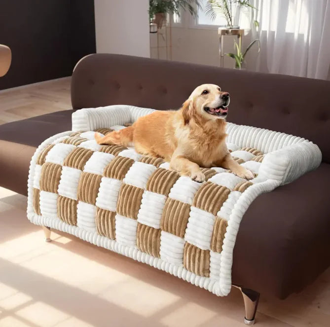 ZenPaw™ WarmHaven Plush Pet Bed